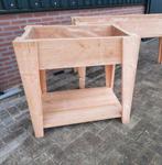 Douglas kweektafel met plateau, Tuin en Terras, Ophalen, Nieuw, Rechthoekig, Hout