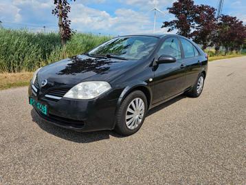 Nissan Primera 1.8 HB AUT 2003 Zwart beschikbaar voor biedingen
