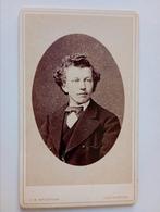 CDV Leeuwarden Man, Verzamelen, Gebruikt, Foto, Ophalen of Verzenden, Voor 1940