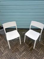 Janinge Stoel IKEA wit 4 stuks, Ophalen, Zo goed als nieuw, Wit, Vier