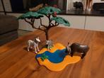 Playmobil 4828 Afrikaanse Buffel met Zebra, Ophalen of Verzenden, Zo goed als nieuw, Complete set