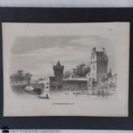 Antieke prent Wittevrouwenpoort Utrecht, Antiek en Kunst, Ophalen of Verzenden