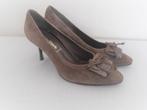 NIEUWE Voltan supermooie bruine suede schoenen mt 38 1/2, Kleding | Dames, Schoenen, Pumps, Bruin, Verzenden, Nieuw