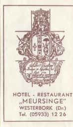 Meursinge Westerbork, Ophalen of Verzenden