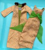 Vintage Barbie 1965 Golden Glory #1645 jas en jurk Mattel, Ophalen of Verzenden, Gebruikt, Kleertjes