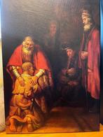 Rembrandt - Terugkeer van de verloren zoon, 50 tot 75 cm, Nieuw, Ophalen of Verzenden, Schilderij