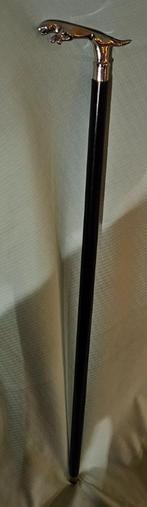 Wandelstok met Jaguar handvat, Antiek en Kunst, Ophalen