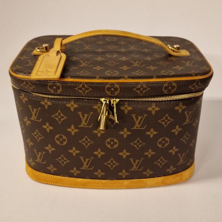 Louis Vuitton Mono Nice Beauty Case 2005, Sieraden, Tassen en Uiterlijk, Beautycases, Gebruikt
