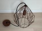 Industriële hanglamp : koperkleur, Gebruikt, 50 tot 75 cm, Ophalen of Verzenden, Industriel