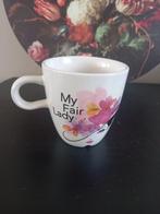 Douwe Egberts My fair lady mok, Huis en Inrichting, Keuken | Servies, Ophalen of Verzenden, Zo goed als nieuw, Overige stijlen