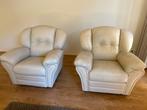 Elektrisch verstelbare lederen fauteuils, Ophalen, Gebruikt, Leer, 75 tot 100 cm