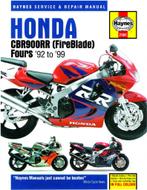Honda CBR900RR Fireblade 1992-1999 Haynes boek CBR 900 RR, Motoren, Handleidingen en Instructieboekjes, Honda