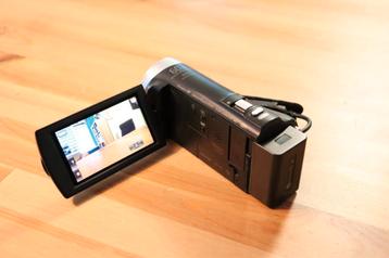 Sony HDR-CX450 +256GB geheugenkaart +camera tas beschikbaar voor biedingen