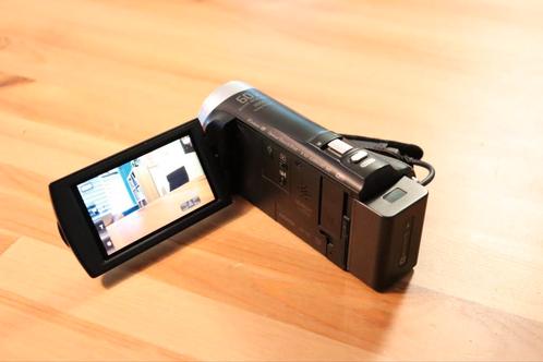 Sony HDR-CX450 +256GB geheugenkaart +camera tas, Audio, Tv en Foto, Videocamera's Digitaal, Zo goed als nieuw, Geheugenkaart, Sony