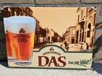 Hoegaarden Das Bier Emaille reclamebord, Ophalen of Verzenden, Zo goed als nieuw, Reclamebord, Plaat of Schild, Overige merken