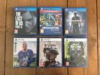PS4/PS5 Games - The Last of Us, Uncharted, COD, FIFA, Online, 1 speler, Zo goed als nieuw, Vanaf 16 jaar