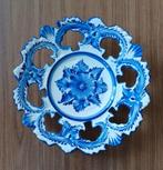 Wandbord / Blauw Wit / 26 cm / Opengewerkt / Portugees, Ophalen of Verzenden, Nieuw