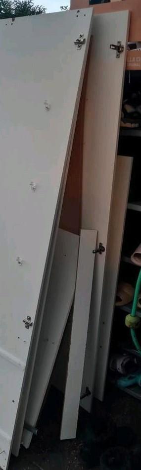 Witte kastdeuren, Huis en Inrichting, Kasten | Kledingkasten, Ophalen of Verzenden