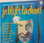 LP Je blijft lachen – Komische voordrachten door acht heren, Ophalen of Verzenden, Zo goed als nieuw, 12 inch, Overige genres