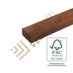 FSC 100% Liggers Gesch 4zijdig glad 45 x 90 x 3000 mm, Nieuw, Ophalen of Verzenden, Hardhout, 250 cm of meer