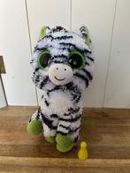 TY Beanie Boo Zig-Zag zebra 15cm, Ophalen of Verzenden, Zo goed als nieuw, Paard