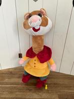 AH Efteling Langnek hamster 34cm, Verzamelen, Efteling, Ophalen of Verzenden, Zo goed als nieuw, Beeldje of Poppetje