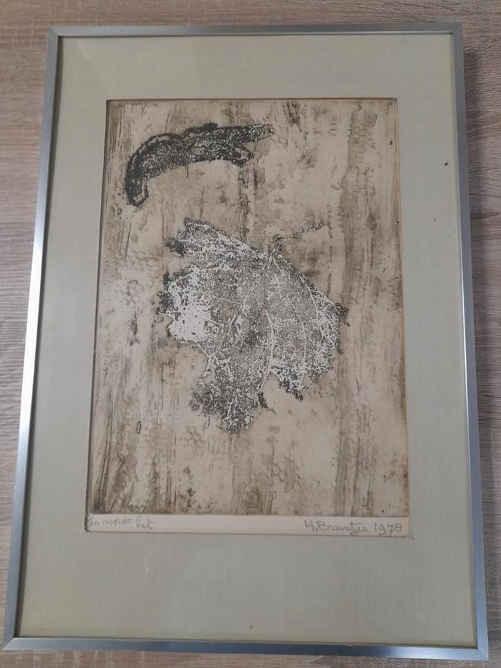 Abstracte kunst aan de muur, Antiek en Kunst, Kunst | Etsen en Gravures, Ophalen of Verzenden