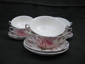 Johnson Brothers/Bros ROSE CHINTZ  Soepkop en schotels beschikbaar voor biedingen