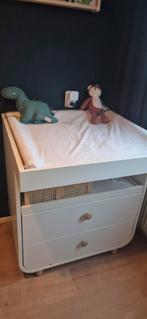 Commode met omkleedkussen en 2x hoes, Ophalen, Gebruikt, 50 tot 70 cm, 100 cm of meer