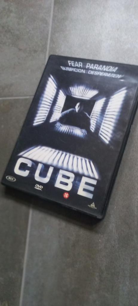 DVD Cube - nieuw, Cd's en Dvd's, Dvd's | Horror, Nieuw in verpakking, Overige genres, Alle leeftijden, Ophalen of Verzenden