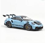 Porsche 911 GT3 RS w/Weissach blauw '22 1/18 NOREV R. 187367, Verzenden, Nieuw, Auto, Norev