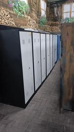 Metalen lockerkasten, hangleg kasten, Gebruikt, R, Ophalen of Verzenden, K