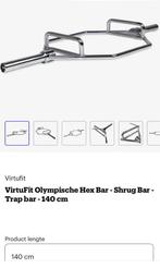 Virtufit olympische hex bar, Sport en Fitness, Ophalen, Benen, Overige typen, Zo goed als nieuw