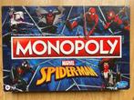 Monopoly Spiderman, Hobby en Vrije tijd, Gezelschapsspellen | Bordspellen, Vijf spelers of meer, Ophalen of Verzenden, Zo goed als nieuw