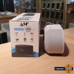 AIC Bluetooth Wekkerradio Wit, Witgoed en Apparatuur, Wekkers, Zo goed als nieuw