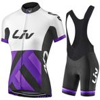 Dames Liv Wit - wielerkleding - Maat L, Fietsen en Brommers, Nieuw, Ophalen of Verzenden, Dames, L