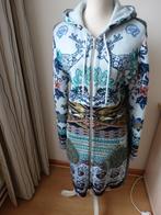 KOOI fantastisch lichtblauw noors patroon lang vest maat 40, Kleding | Dames, Maat 38/40 (M), Kooi, Blauw, Ophalen of Verzenden