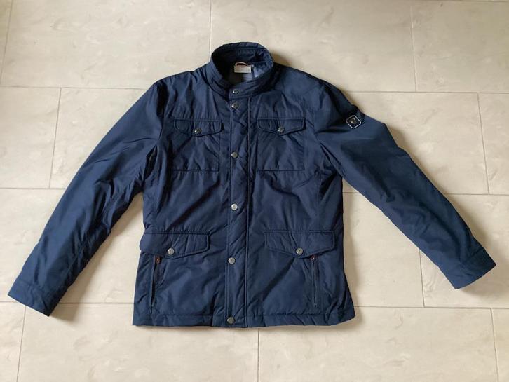 Fortezza blauwe heren jas maat 52, Kleding | Heren, Jassen | Winter, Zo goed als nieuw, Maat 52/54 (L), Blauw, Ophalen of Verzenden