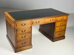 Bureau Partnerdesk engels eiken antiek, Antiek en Kunst, Antiek | Kantoor en Zakelijk, Ophalen