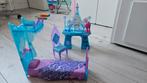 Frozen Elsa Barbie Bed & Make-up Tafel, Ophalen, Zo goed als nieuw, Meisje