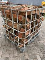 Kachelhout haardhout hardhout azobe  brandhout, Tuin en Terras, Ophalen of Verzenden, Blokken, 6 m³ of meer, Overige houtsoorten