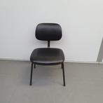 Set 4 stuks Ahrend Cirkel stoelen - nieuwe zwarte skai, Huis en Inrichting, Stoelen, Kunststof, Gebruikt, Zwart, Ophalen of Verzenden