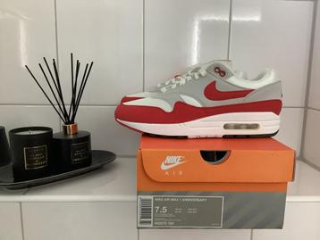 Nike Air Max 1 OG ANNIVERSARY RED 2017 maat 40,5 ‼️ beschikbaar voor biedingen