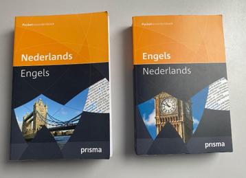 2 Woordenboeken ENGELS <=> NEDERLANDS beschikbaar voor biedingen