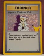 Impost Professor Oak Holo 73-102 Celebrations Pokèmon Kaart, Hobby en Vrije tijd, Verzamelkaartspellen | Pokémon, Verzenden, Nieuw