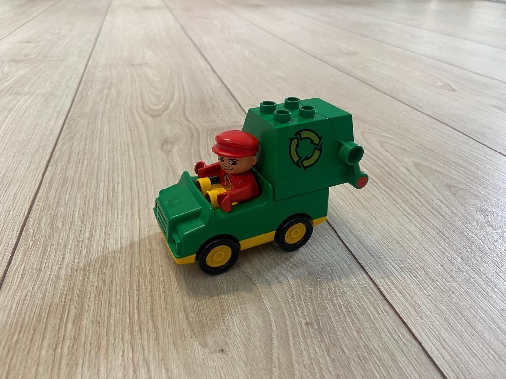 Lego Duplo 2613 - Vuilniswagen vintage, Kinderen en Baby's, Ophalen of Verzenden, Gebruikt, Complete set, Duplo