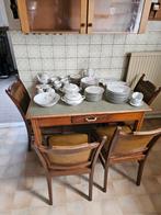 Gratis Ophalen: Bankstel, Tafel, Stoelen & Kasten, Huis en Inrichting, Gebruikt, 200 cm of meer, 75 cm of meer, Klassiek