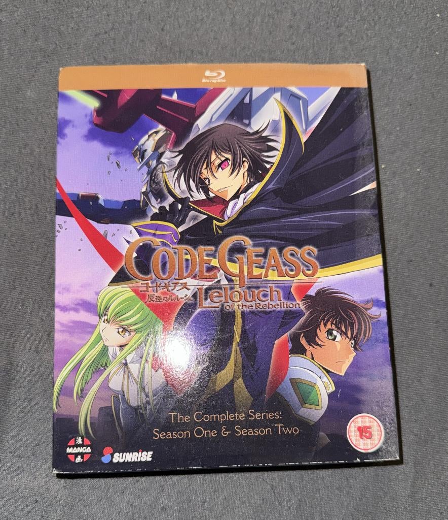 Code Geass Blu-Ray S1 & S2, Tekenfilm, Anime (Japans), Boxset, Ophalen of Verzenden