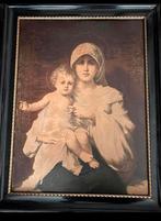 Antieke prent in kader, Verzamelen, Foto's en Prenten, Ophalen of Verzenden, Voor 1940, Gebruikt