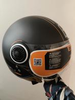 Gave BEON Open Kin Scooter Helm Zwart Orange, Motoren, Kleding | Motorhelmen, Nieuw met kaartje, Jethelm, M